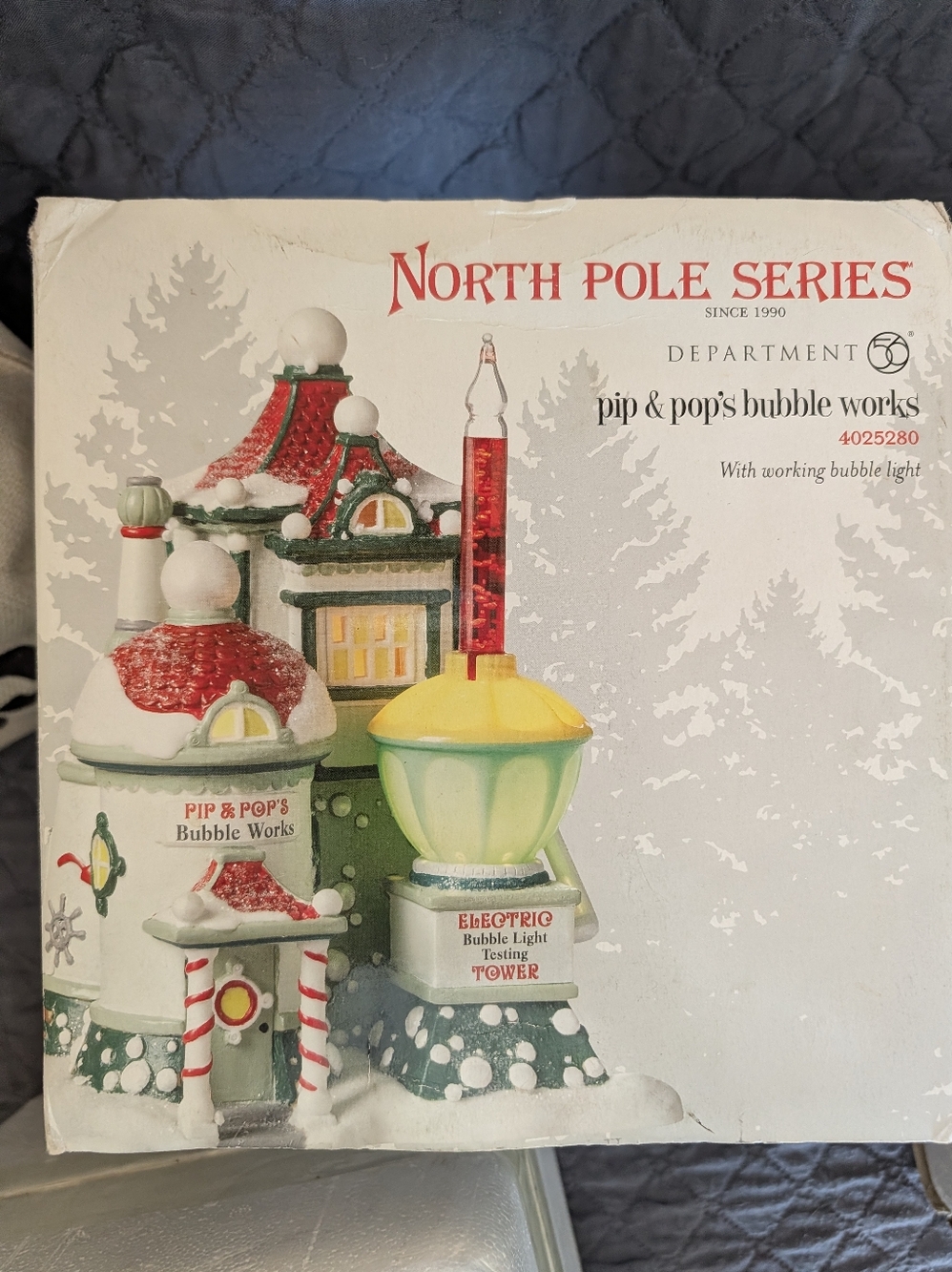 Department 56 North Pole Series Pip & Pops Bubble Works - Retiree